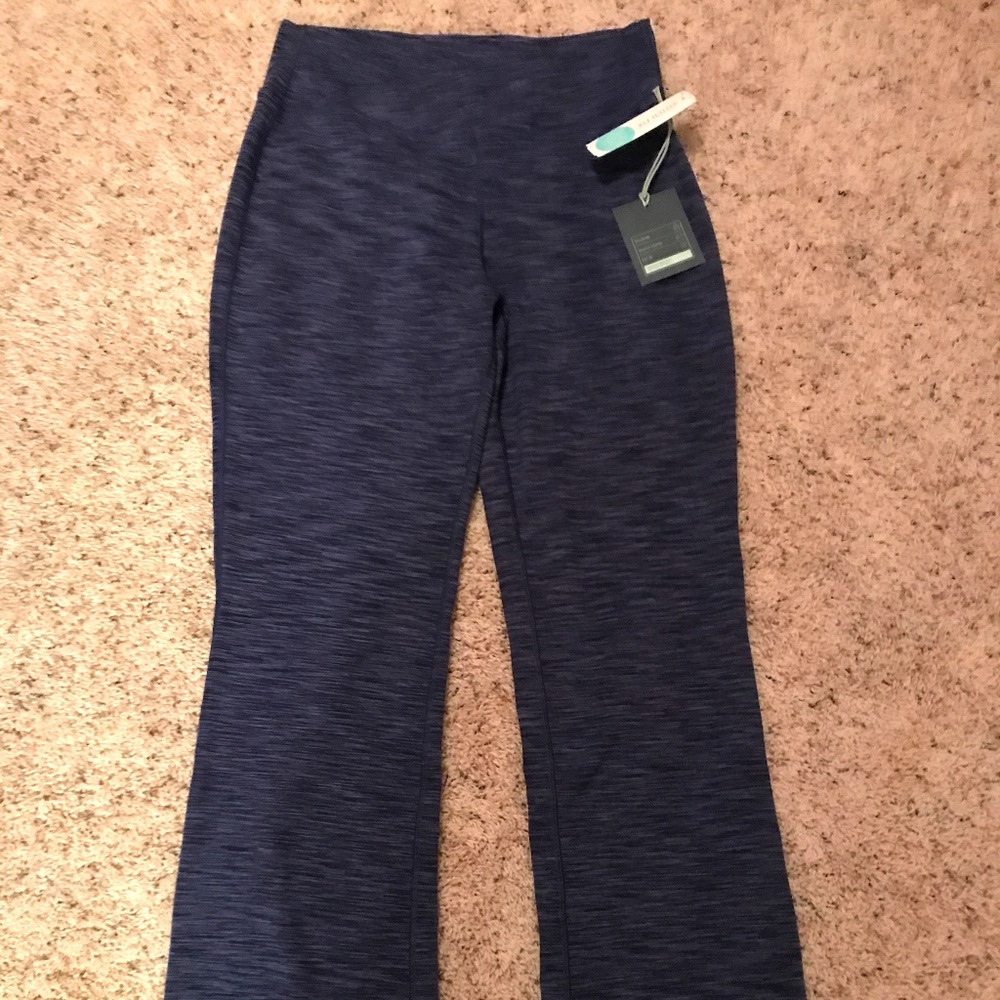 WEWander Space Dye overlap waistband boot pull on stretch sweats.